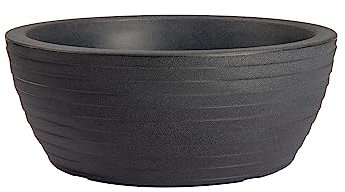 NICOLI Ciotola da Tavolo THETIS Elegance Ø30 H12 Grigio Antracite