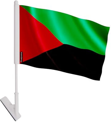 Drapeau adhésif Martinique en Polyester 10 pièces