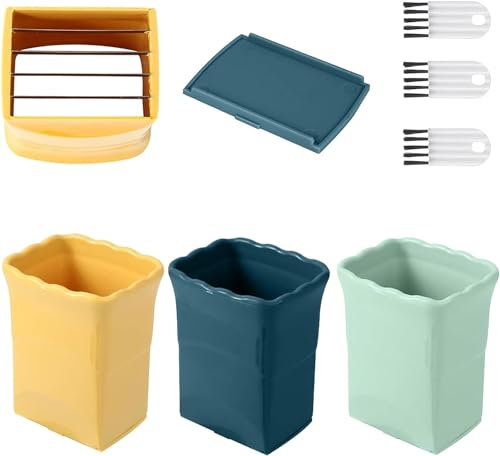 Cortador de fruta, Rebanador de Frutas Multifuncional, Cortador de Fresas de Acero Inoxidable para con cepillo de limpieza multifuncional