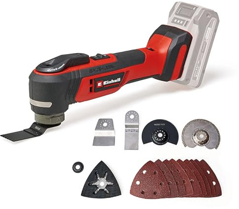 Einhell Professional utensile multifunzione TP-MG 18 Li BL-Solo Power X-Change (18 V, 3 funzioni, mandrino magnetico, accessorio incluso, batteria esclusa)