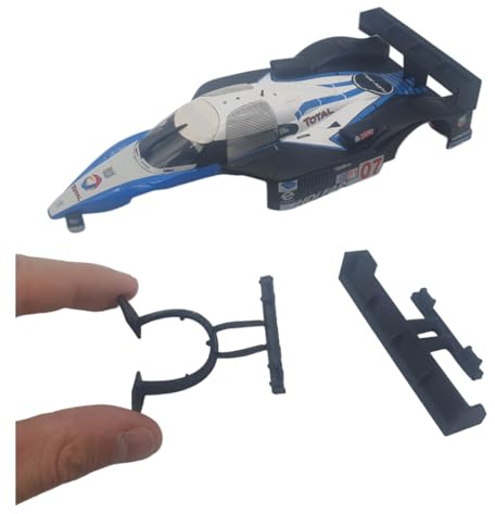Blackslot Flexibler Spoiler – Carrera Zubehör für 132 Peugeot 908 HDI FAP, Carrera Bahn Tuning Ersatzteil Kleinteil im Maßstab 1:32