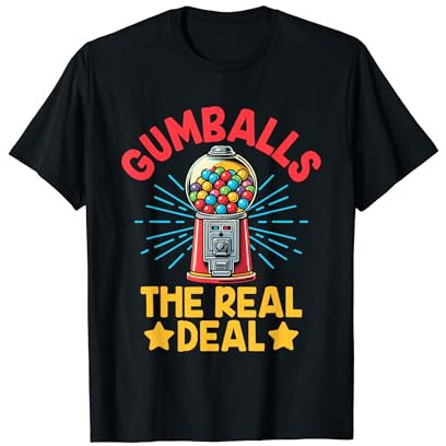 Funny Gumball Machine Vending Machine Bubblegum Gum Machines T-Shirt