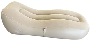 OPARI Air Lounge, Canapé gonflable avec pompe intégrée, portable, confortable