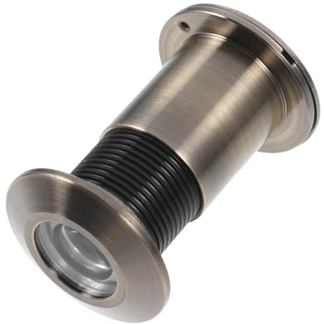 Gadpiparty Türspion 26mm Mit Sichtschutzabdeckung Retro Zinklegierung Weitwinkel Türspion Für Haustüren Wetterfest Elegantes Design