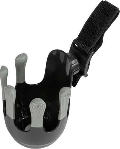 Tataway Portabicchiere Da Passeggino Universale Regolabile - Supporto Porta Biberon Con Cinghia In Velcro E Struttura Antiscivolo