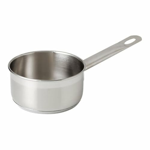 BRA Profesional | Casserole, 14 cm, Acier Inoxydable 18/10, Compatible Tous Feux Dont Induction