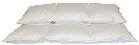 Betten Hofmann Luxus 8cm HOCHSTEG Daunenbett Daunendecke 135/200 cm, 3x4 Karo, super warm, Winterdecke, Winterbett, Naturprodukt