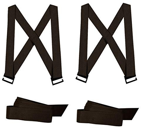 Tragegurte Umzug, ULIFEME 2 Personen Tragegurt, Mobelgurt, Transportgurt, Hebegurte für Waschmaschine, Klavier, Möbel, Schwere Gegenstände, 360kg Ready Lifter, Shoulder und Arm Kreuztragegurt Möbel