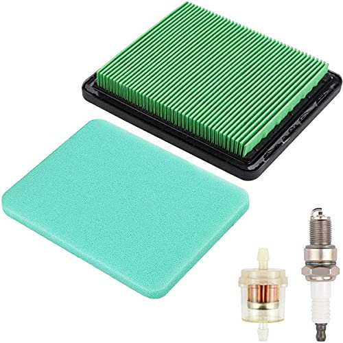 ZAMDOE Air Filter Fuel Filter Replacement for Honda GCV160 GCV135 GCV190 GC135 GC160 GC190 GX100 CV160A GCV160LA GCV190A GCV190LA Engine, with Spark Plug