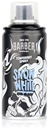 BARBER MARMARA laca de color para peluquería - 150ml spray de color para el cabello para disfrazarse y maquillarse para carnaval, Halloween y fiestas temáticas - tinte para el cabello (Snow White)