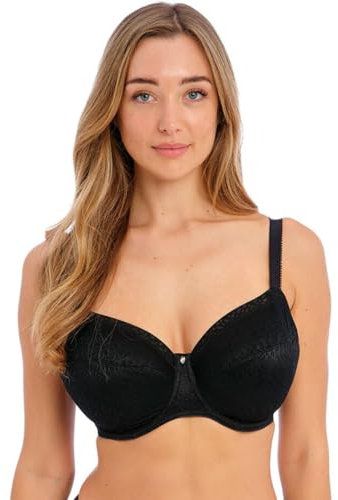 Fantasie Envisage Full Cup Side Support Bra Black Black 40F