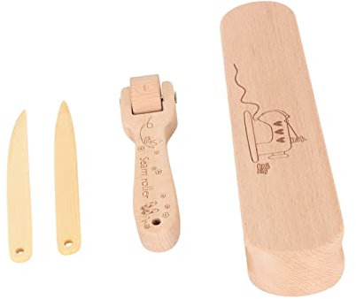 Schneiderklöppel-Werkzeug aus Holz Zum Nähen und Quilten, Professionelles Dampfbügeleisen-Set, Saubere Kante, Bequemer Griff