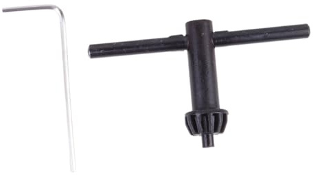 BESTonZON Mini Wrench Drill Chuck Set Robustes Metall Bohrfutter Set Für Präzise Handbohrungen Geeignet Für Bohrer Kompakt Und Leicht Transportierbar