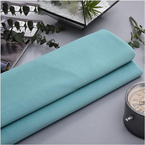 TsoLAY HSF Samtstoff, 148 cm breit, Polyester, weicher Veloursstoff for Sofa, Stuhlkissen, Neupolsterung, Heimdekoration Handgefertigtes Nähen (Size : 1m)