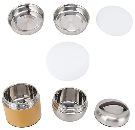 Scatola termica per il pranzo, contenitore per Bento sottovuoto, multistrato in acciaio inossidabile, 1,5 l, per viaggi pic-nic, ufficio scuola