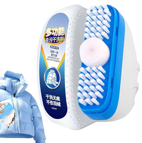 Detergente de plumón, 120 ml, sin agente de lavado, chaquetas de plumón multiusos, sin agente de limpieza, limpieza en seco de prendas de plumón, limpieza rápida
