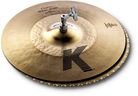 Zildjian K1224 14 1/4 K Custom Hybrid Hi-Hats Cast Cymbals