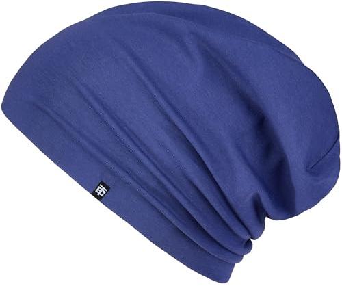 Enter the Complex® Leichte Beanie Mütze, Herren und Damen, Übergangsmütze, Herbst, Frühling, Sommer Beanie, Dünne Kopfbedeckung, Baumwolle (Jersey)