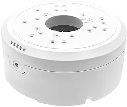 VIEWZONE Junction Box Universal for Dome Camera, Bullet Camera and Solar Panel Installation, Wall Ceiling Mount Junction Mounting Box Hidden Cable, Indoor Outdoor Use, Plastic