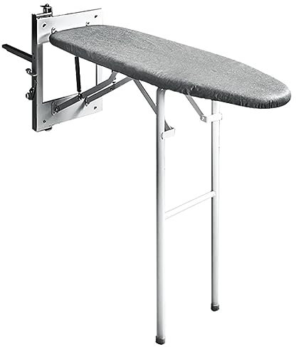 LuusMm Wandmontierte Klappbügelbrett, 100 X 31 Bügeltisch Für Häuser, Wohnungen Und Kleine Räume, Robuste Metallrahmen -Bügelbretttisch Für Langjährige Dauer