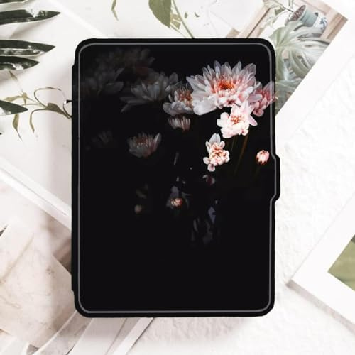 Hülle für 6 Zoll Kindle 10. Generation 2019 (Modell-Nr. J9G29R), schlanke Schutzhülle mit automatischer Wake-/Sleep-Funktion, Nicht passend für Kindle Paperwhite oder Kindle Oasis Flower