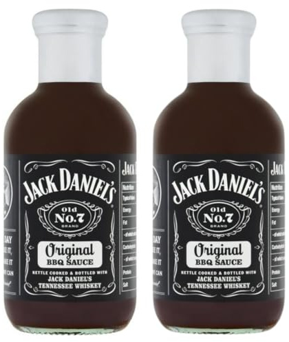 BBQ Sauce Bundle With Jack Daniels Original BBQ Sauce 553g (2 Pack)