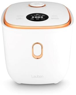 Lauben Multifunction Rice Cooker 1200WR Rose Gold Edition, Leistung 300 W, Volumen 1,2 l, Digitalanzeige, 6 Programme, manuelle Zeiteinstellung, Behälter mit antihaftbeschichteter Oberfläche