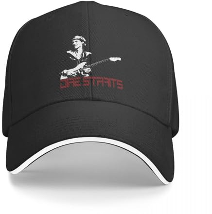 AIETPOIJ Basecap Dire Straits Rockband Cap Baseball Cap Cap Hut Bucket Hat Sonnenhut für Kinder Cap für Herren Damen