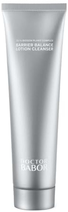 DOCTOR BABOR Barrier Balance Lotion Cleanser, Nettoyage doux du visage, effet nettoyant intensif pour une peau douce et soyeuse, Microbiome équilibré, pas de sensation de tension, végétalien, 50 ml