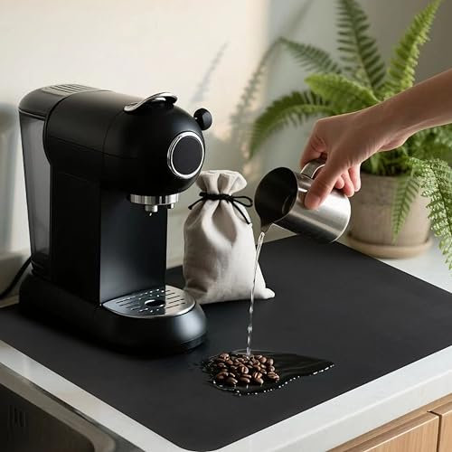 Tappetino Scolapiatti Assorbente 40×30 cm – Tappetino Macchina Caffè Antiscivolo, Tappetino Cucina per Lavello e Stoviglie