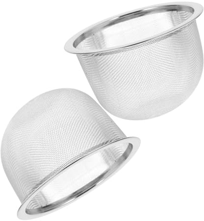 DIYEAH Infuseur À Thé Inoxydable Lot De 2 Passoire À Thé Mailles Fines 3.35In RéUtilisable Pour ThéIèRe Et Tasse Filtre PréCis Pour Feuilles De En Vrac