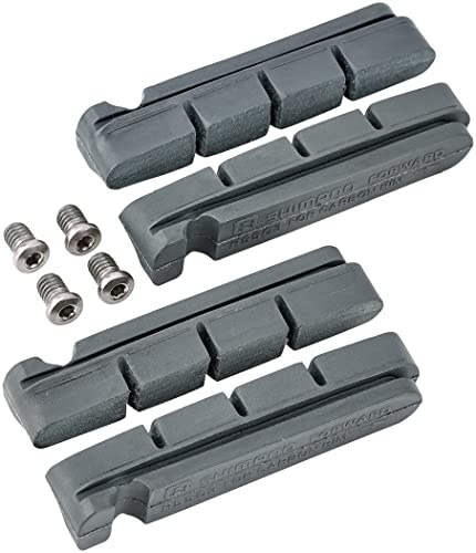 Shimano Bremsbelag R55C3 für Cartridge Bremsschuh, grau, 2 Paar, Y-8FN98142