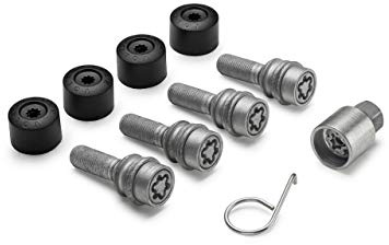 Volkswagen 000071599B Radschraubenschlosssatz M14x1,5x35