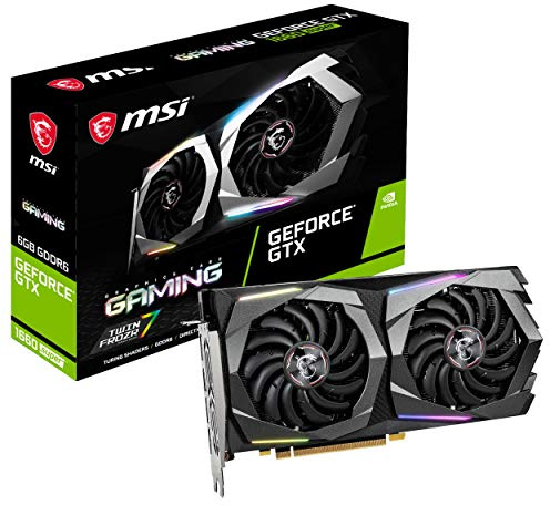 MSI GeForce GTX 1660 Super Gaming Graphics Card, PCI-E x16, No NVLink, VR Ready