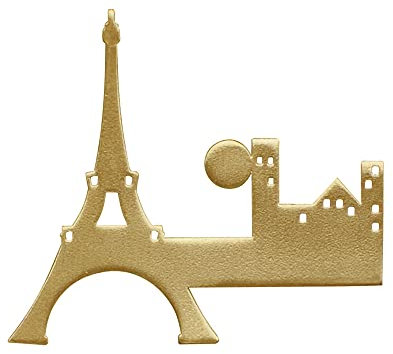 LES POULETTES BIJOUX - Messing Brosche Paris