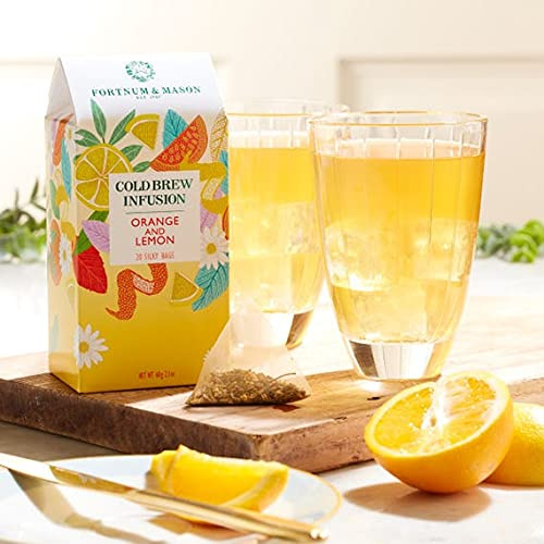 Fortnum & Mason Tè nero per infusione fredda all'arancia e limone