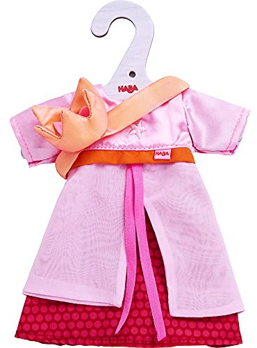 HABA 306242 - Kleiderset Prinzessin, Zubehör für Puppen, passt Allen 30 cm großen Puppen