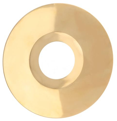 Holyart Tropfenfänger, aus gebürsteten Messing, für 5 cm Kerze