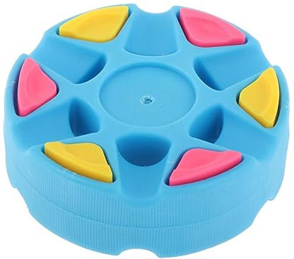 Qianly Rollhockey Puck, Eishockey Puck, Feldhockeybälle für Indoor Und Outdoor Hockey, Blau