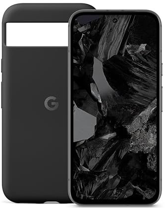Google Pixel 8a – Smartphone Android débloqué avec Module Photo Pixel avancé – Noir Volcanique, 128GB + Coque Pixel 8a – Noir Volcanique