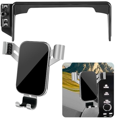 LUNQIN Car Phone Holder for Honda Pilot 2023 2024 2025 SUV Screen Stand Auto Interior Accessories Best Cell Phones Mount Cellphone Mobile Cradle Telephone Charging Navigation Bracket Accessory