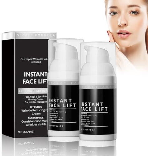 LOPHE Instant Eye Lift, 2 Pezzi Instant Iift Plus Cernes, Assorbimento Immediato Delle Occhiaie e Delle Rughe, Crema Rassodante per Gli Occhi, Crema Idratante Anti-età per Il Viso