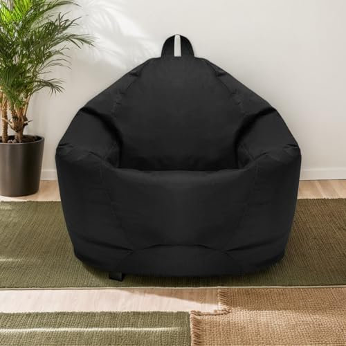 Copripedana Per Pouf in Velluto Per Adulto Lavabile Elasticizzata Cerniera Senza Riempimento Per Sedia Gaming Per Camera Da Letto Salotto,E,70 * 80 cm
