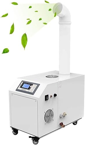 Commercial Ultrasonic Industrial Humidifier,600w Ultrasonic Cool Mist Humidifier,6kg/h Automatic Whole House Humidifiers,portable Continuous Cool Mist Humidifier With 1-12h Timer, For 5, 3kg/H