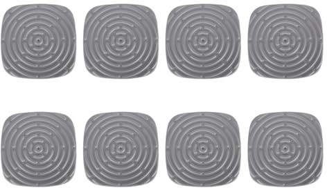 Alide 8 Pcs Chicken Nesting Pads for Chicken Coop, Washable Chickens Nesting Box Pad,Bedding Mats for Hen Laying Eggs (Grey)