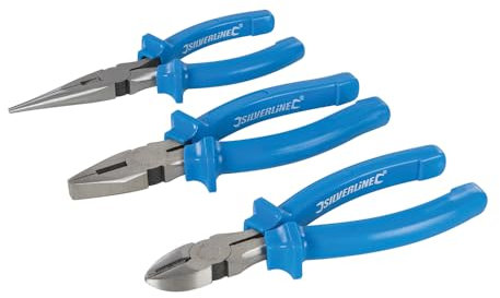 Silverline Pliers Set 3pce 160mm (427610)