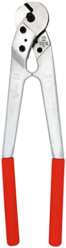 FELCO C16E Tijeras para cables (diámetro de corte 20 mm, para cables eléctricos, mangos de aluminio)