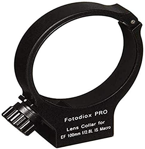 Fotodiox Pro, Premium Grade Tripod Lens Collar for Canon EOS EF 100mm f/2.8L Macro is USM Lens, as Canon Tripod Mount Ring D