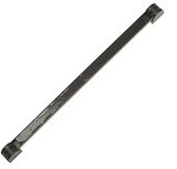 Sehr starke MAGNETLEISTE/Magnetschiene/Magnethalter/Werkzeugleiste/Messerleiste (hohe Haftkraft) 200 mm Schwarz
