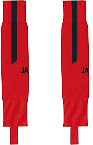 JAKO Unisex Stutzen Lazio, Sportrot/Schwarz, S-M